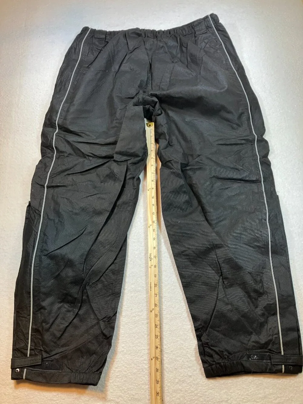 Frogg Toggs‎ Waterproof Black Rain Suit  With Travel Bag Mens 2XL